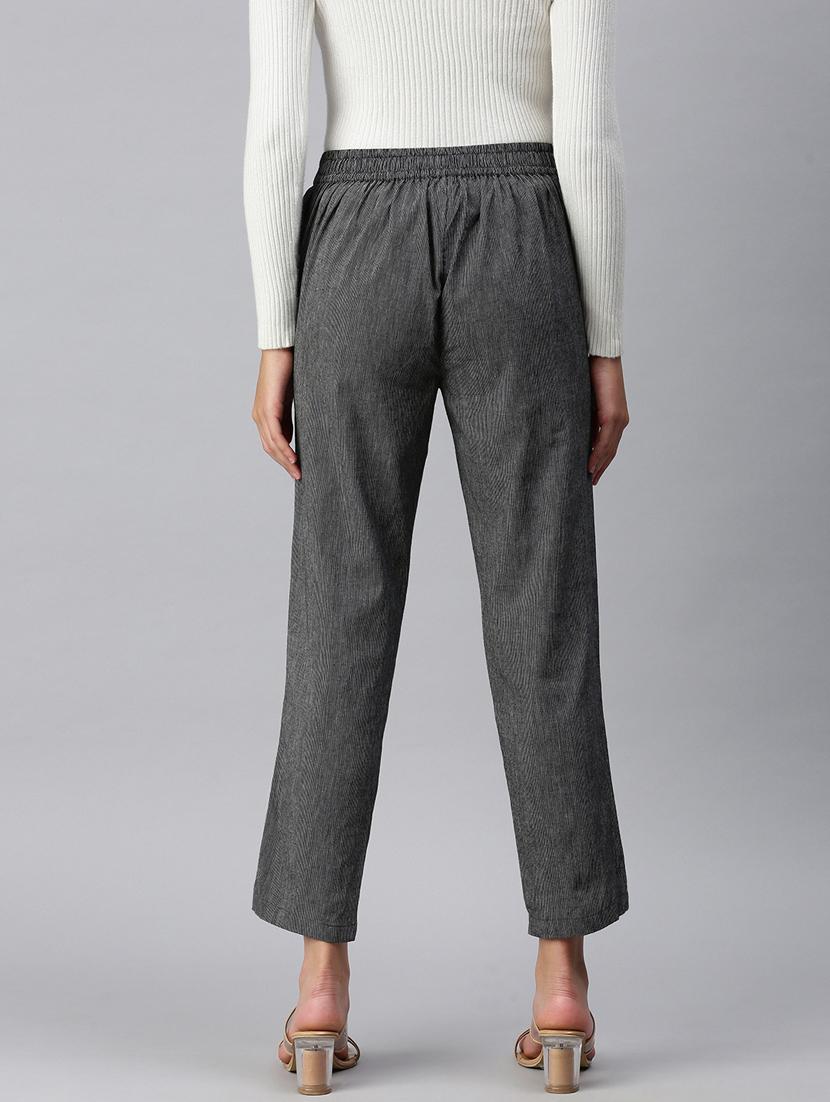 mid rise cigarette pants trouser - 18289798 - Zoom Image - 3