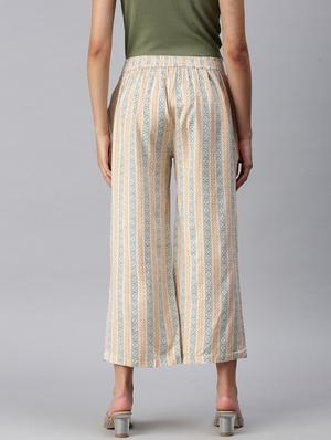 mid rise straight palazzo - 18289849 - Standard Image - 3