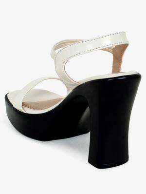 nude synthetic slip on pumps - 18289937 - Standard Image - 2