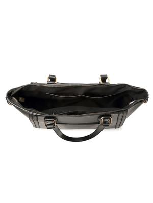 black solid regular tote - 18290388 - Standard Image - 3