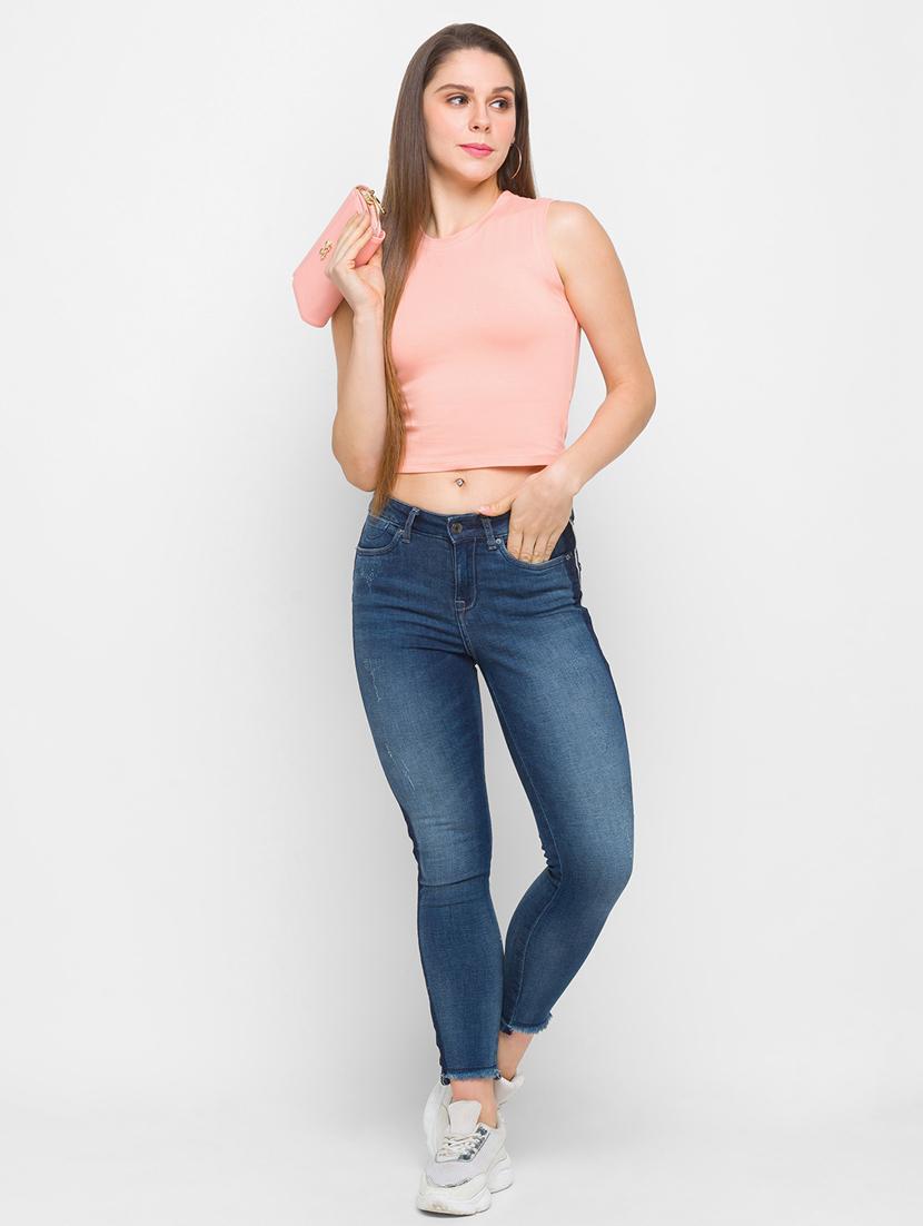 round neck solid tee - 18291559 - Zoom Image - 4