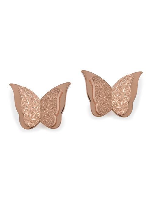 gold metal studs earring - 18291982 - Very Small Image - 1