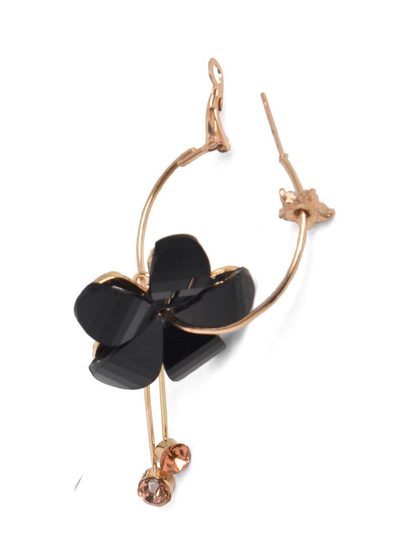 black metal drop earring - 18291994 - Zoom Image - 3