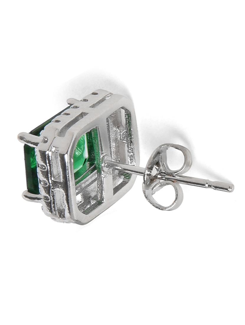 green metal studs earring - 18292019 - Zoom Image - 3