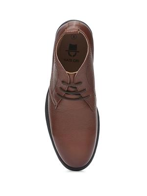 tan leather low ankle boots - 18292230 - Standard Image - 4