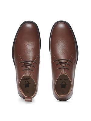 tan leather low ankle boots - 18292230 - Standard Image - 5