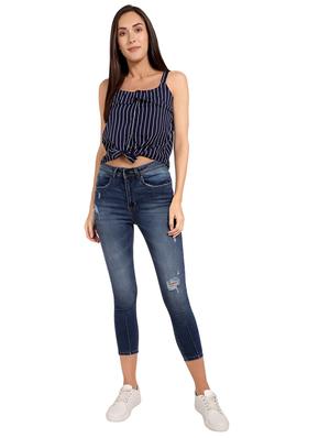 mid rise stone washed jean - 18293797 - Standard Image - 4
