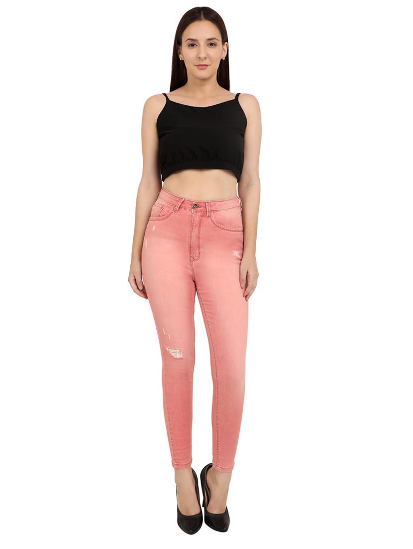 mid rise stone washed jean - 18293798 - Zoom Image - 4