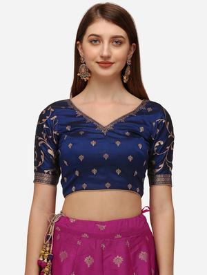 pink art silk flared lehenga - 18294387 - Standard Image - 4