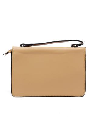brown solid regular sling bag - 18297656 - Standard Image - 2