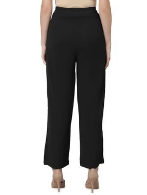 mid rise solid straight palazzo - 18297694 - Standard Image - 3