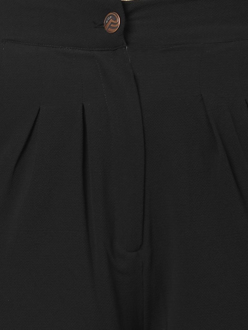 mid rise solid straight palazzo - 18297694 - Zoom Image - 5