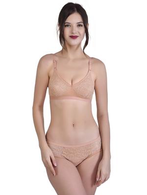 pack of 3 net bras and panty set - 18298770 - Standard Image - 6
