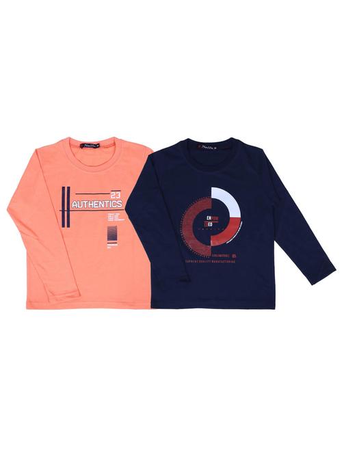 set of 2 pcs printed t-shirt - 18299243 - Standard Image - 1