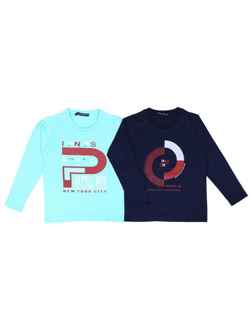 set of 2 pcs printed t-shirt - 18299246 - Standard Image - 1