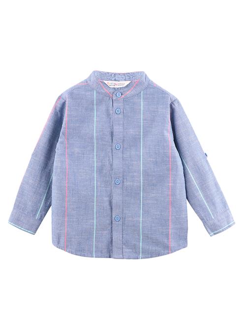 light blue striped shirt - 18300019 - Standard Image - 1