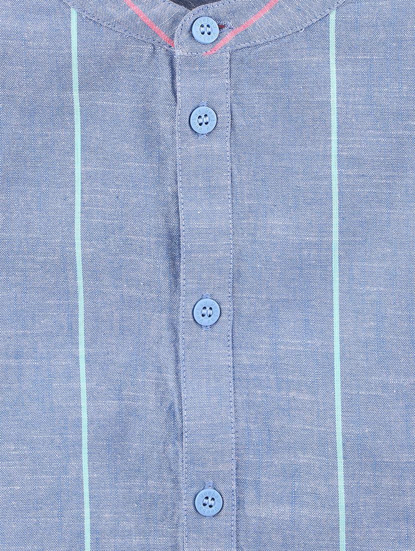 light blue striped shirt - 18300019 - Zoom Image - 3