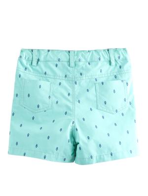 green printed shorts - 18300032 - Standard Image - 2