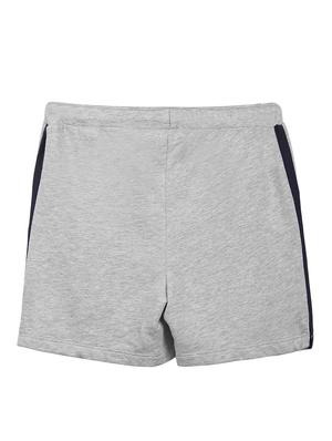 grey solid shorts - 18300038 - Standard Image - 2