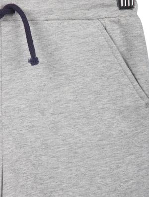 grey solid shorts - 18300038 - Standard Image - 3