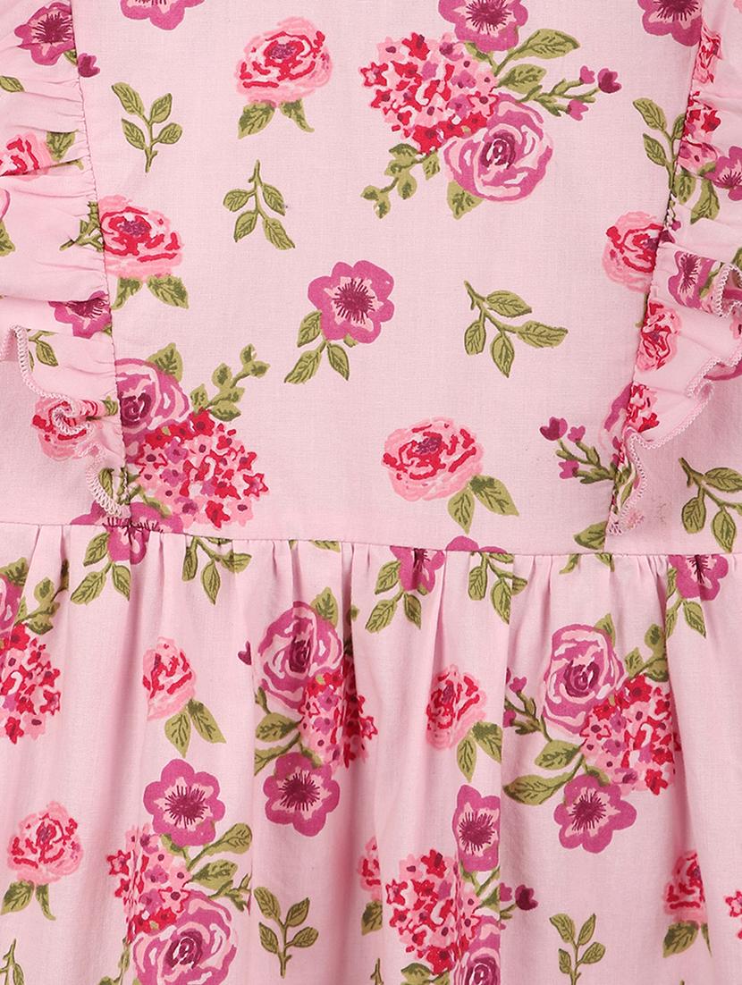 pink floral frock - 18300090 - Zoom Image - 3
