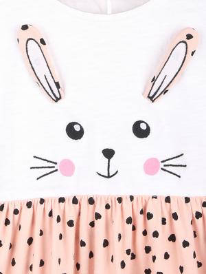orange printed frock - 18300112 - Standard Image - 3