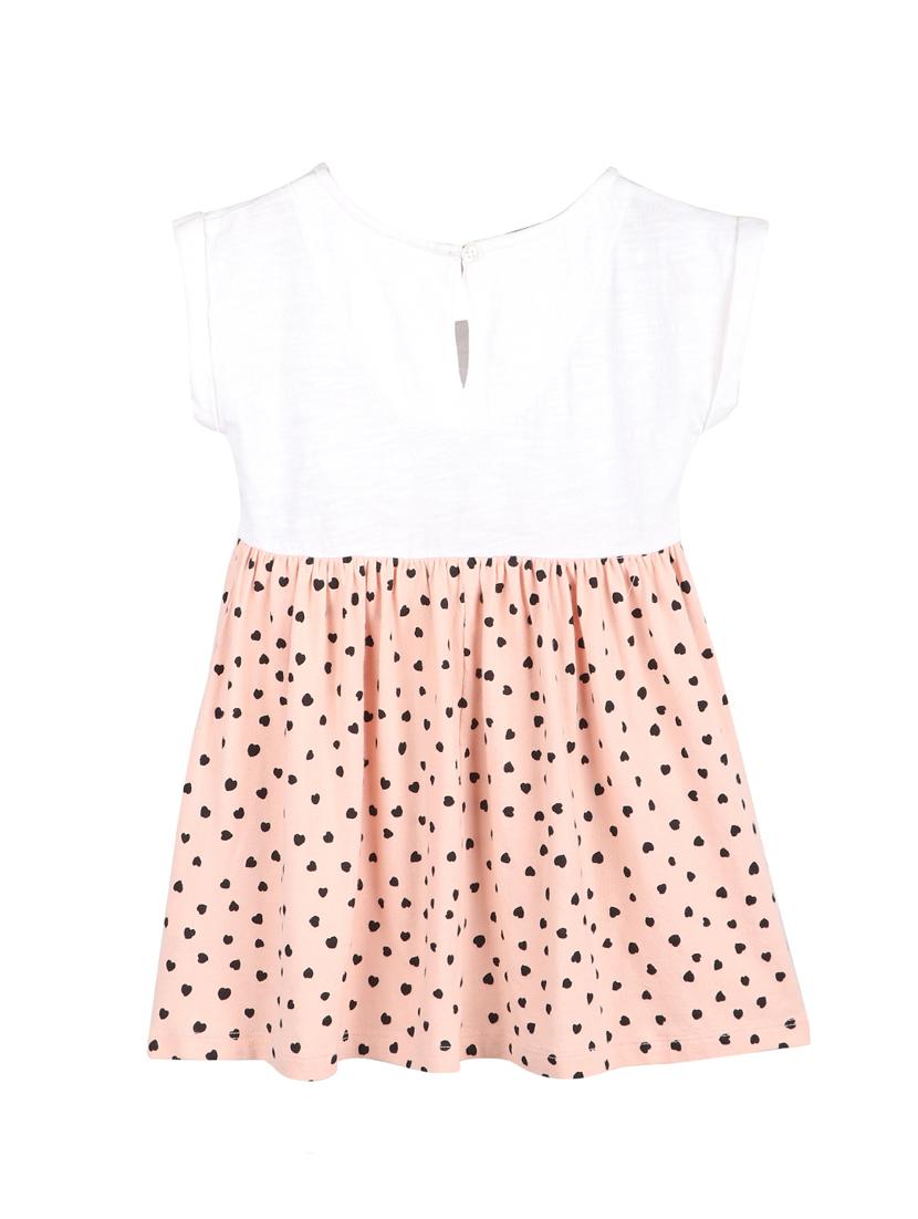 orange printed frock - 18300112 - Zoom Image - 2
