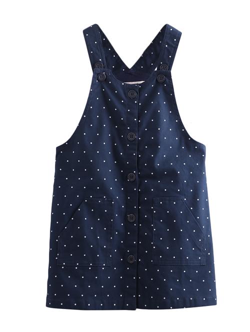 blue polka dots frock - 18300149 - Standard Image - 1