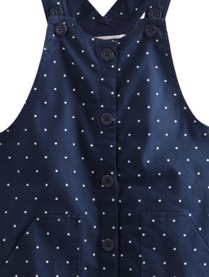 blue polka dots frock - 18300149 - Standard Image - 3