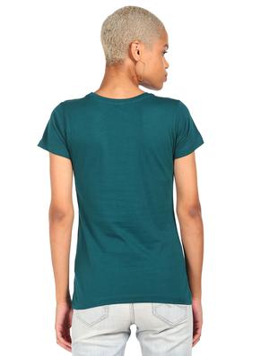 round neck cotton graphic print t-shirt - 18301899 - Standard Image - 2