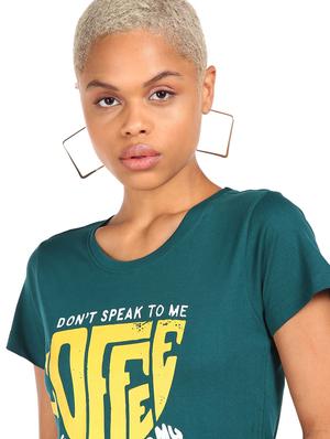 round neck cotton graphic print t-shirt - 18301899 - Standard Image - 4