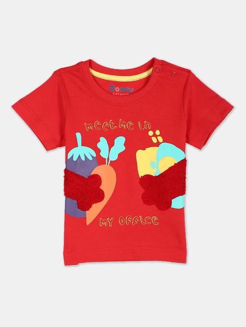 round neck printed t-shirt - 18302134 - Very Small Image - 1