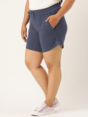 drawstring waist plus short - 18302509 - Standard Image - 2