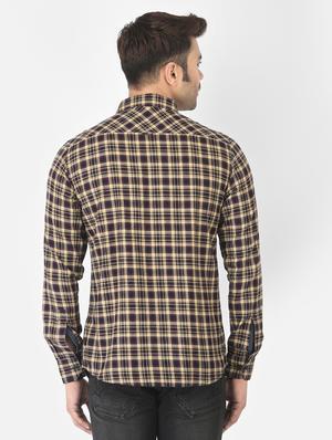 black checkered casual shirt - 18304971 - Standard Image - 3