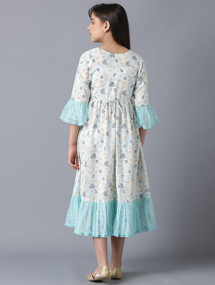 white printed regular kurti - 18305438 - Zoom Image - 3
