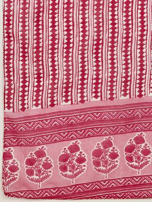 pink cotton suit set - 18306141 - Standard Image - 6