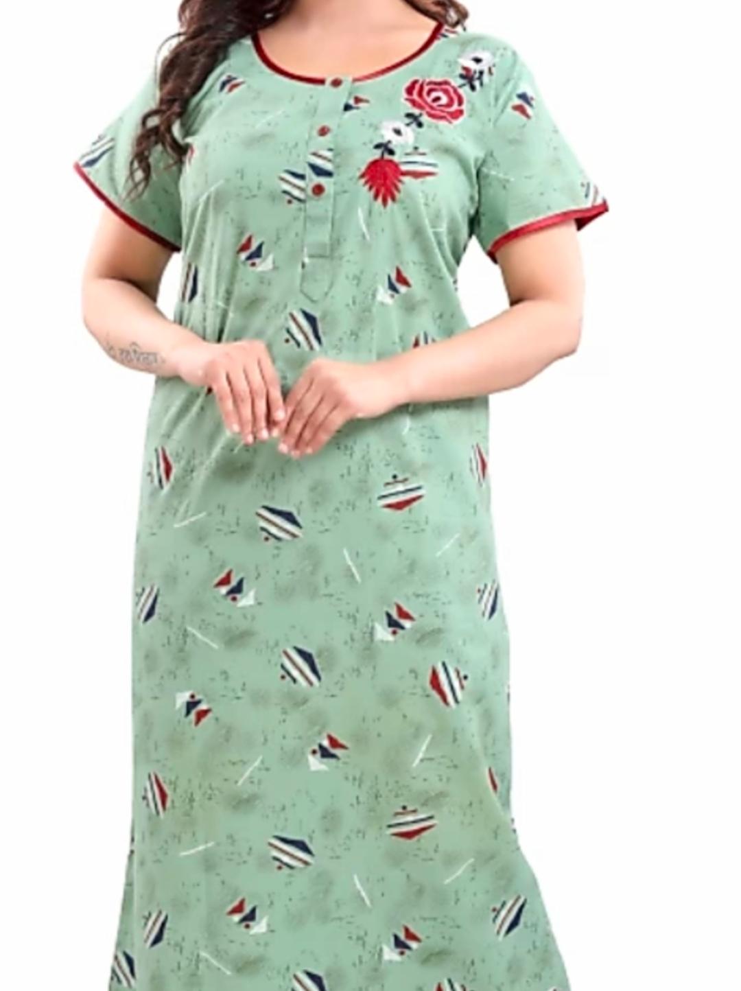 green cotton nightwear set - 18306365 - Zoom Image - 1