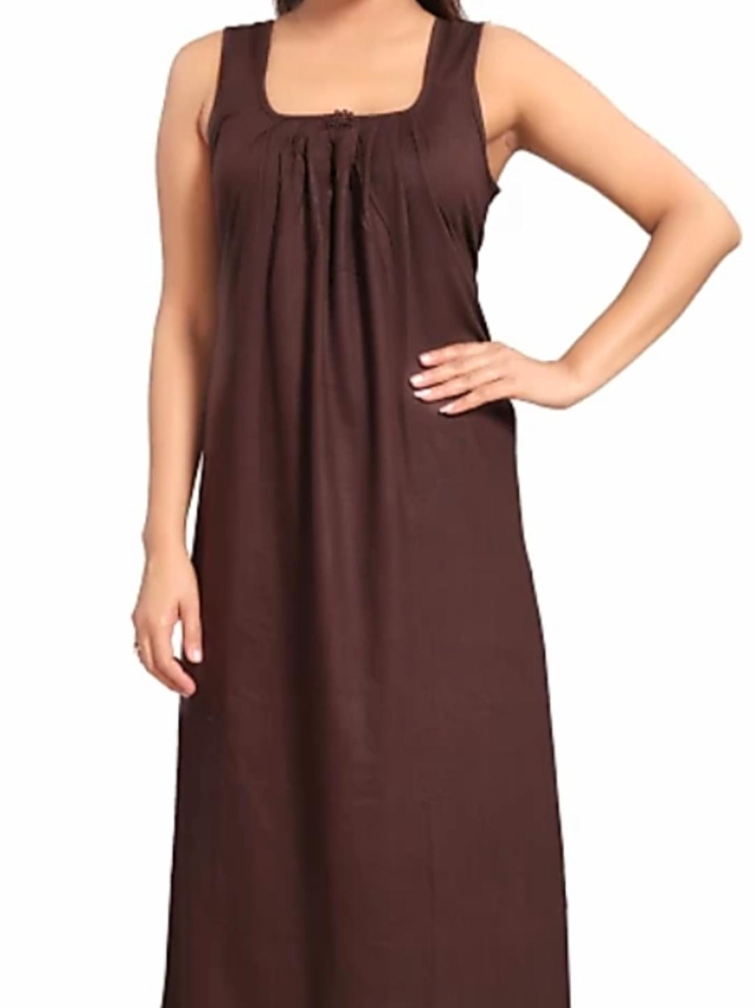 brown cotton nightwear set - 18306378 - Zoom Image - 1