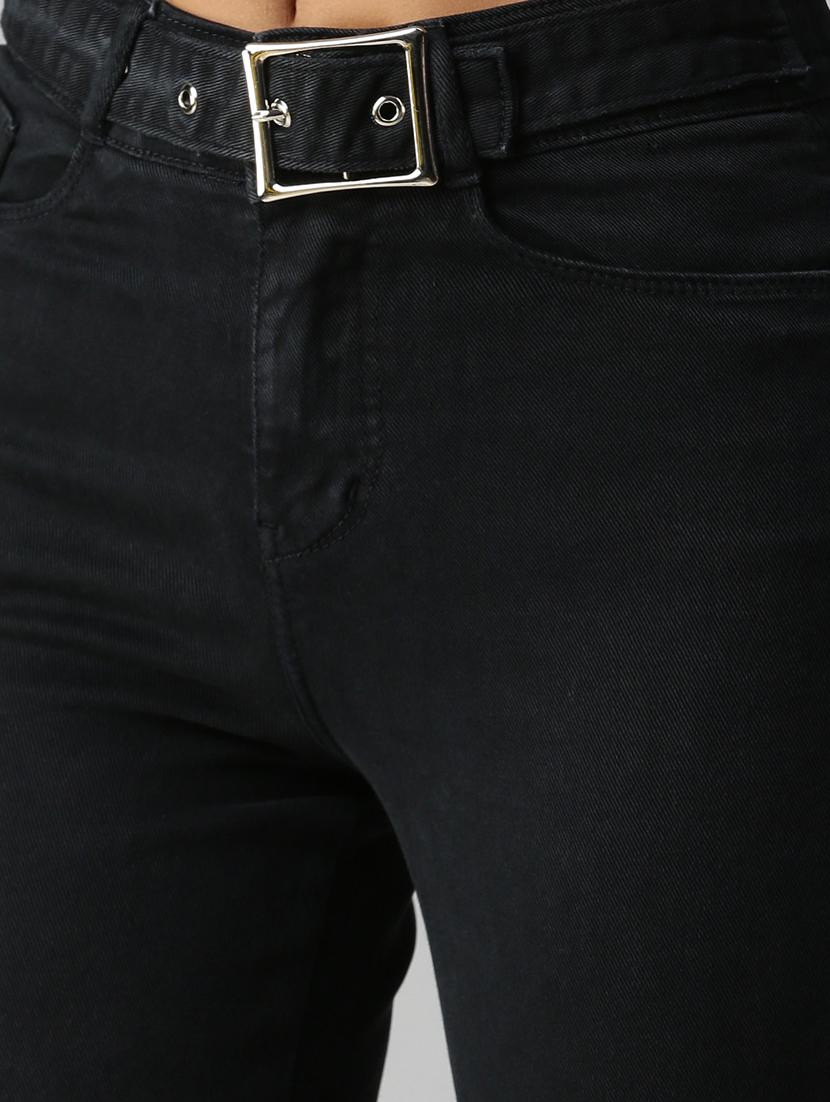 high rise stone washed denim jean - 18306507 - Zoom Image - 5