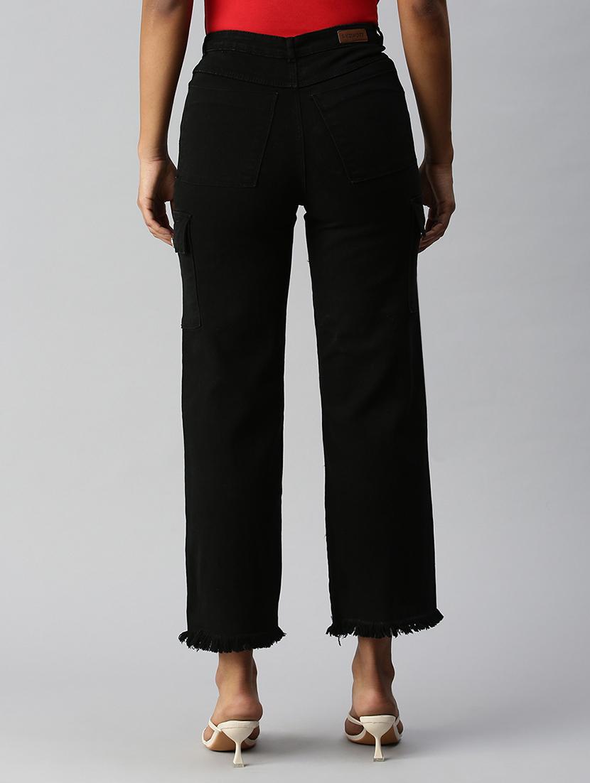 mid rise solid denim jean - 18306512 - Zoom Image - 3