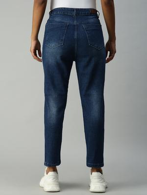 high rise stone washed jean - 18306525 - Standard Image - 3