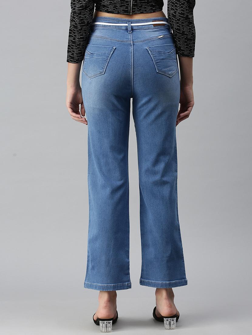 high rise stone washed jean - 18306531 - Zoom Image - 3