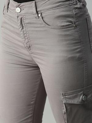 high rise solid denim jean - 18306548 - Standard Image - 5