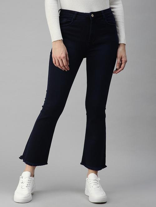 mid rise stone wash denim jean - 18306558 - Standard Image - 1