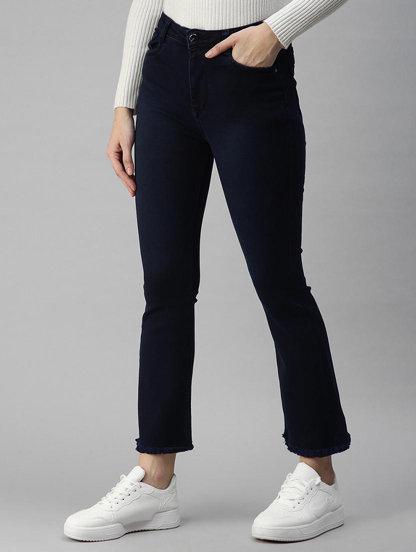 mid rise stone wash denim jean - 18306558 - Zoom Image - 2