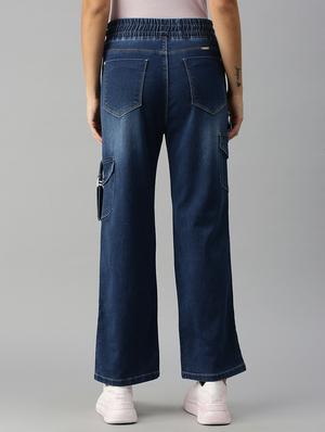 mid rise stone wash denim jean - 18306561 - Standard Image - 3