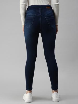 high rise stone wash denim jean - 18306572 - Standard Image - 3