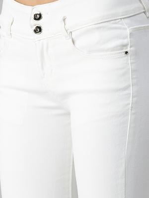 high rise stone wash denim jean - 18306588 - Standard Image - 5