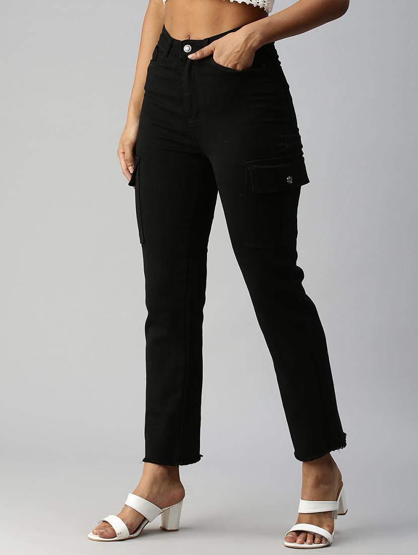 high rise stone wash denim jean - 18306593 - Zoom Image - 2