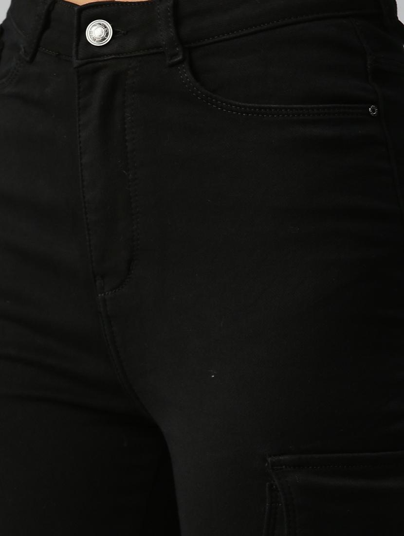 high rise stone wash denim jean - 18306593 - Zoom Image - 5